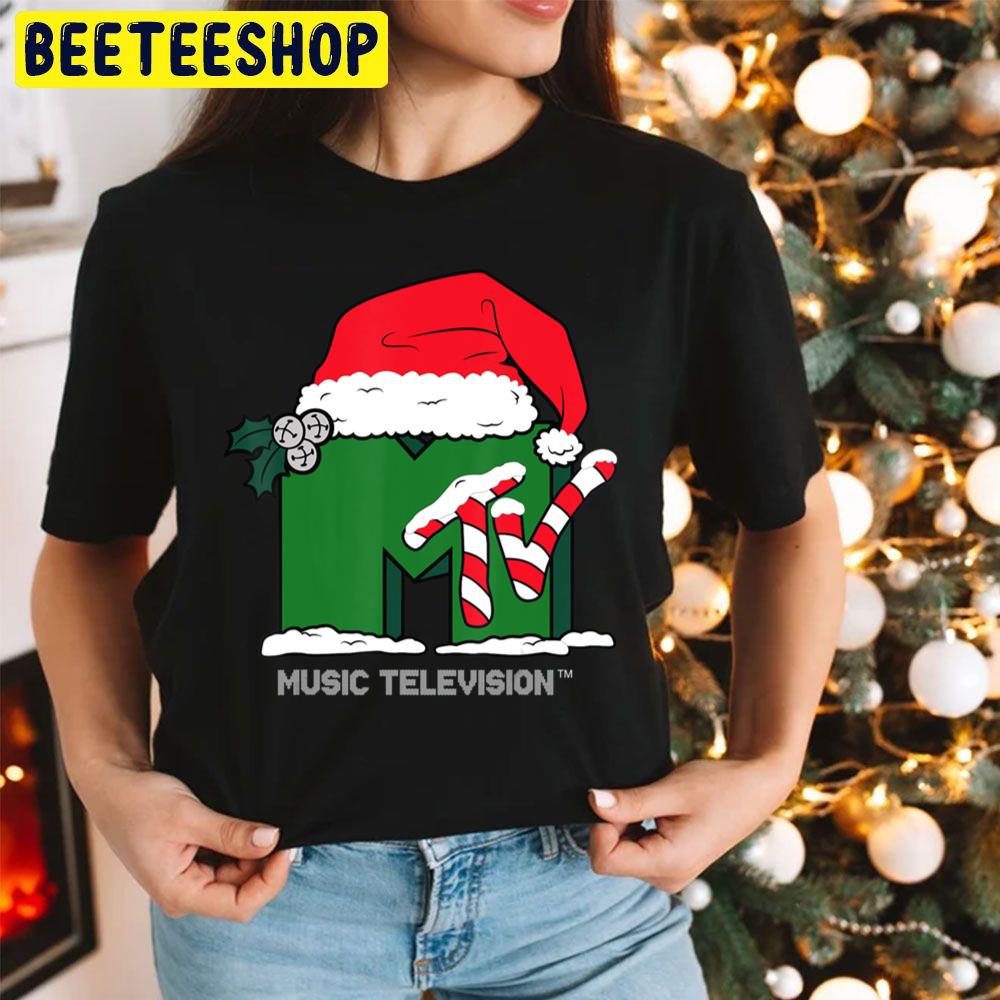 Dear Santa, I Want My Mtv With Santa Hat Christmas Trending Unisex Hoodie Dear Santa, I Want My Mtv With Santa Hat Christmas Trending Unisex Hoodie