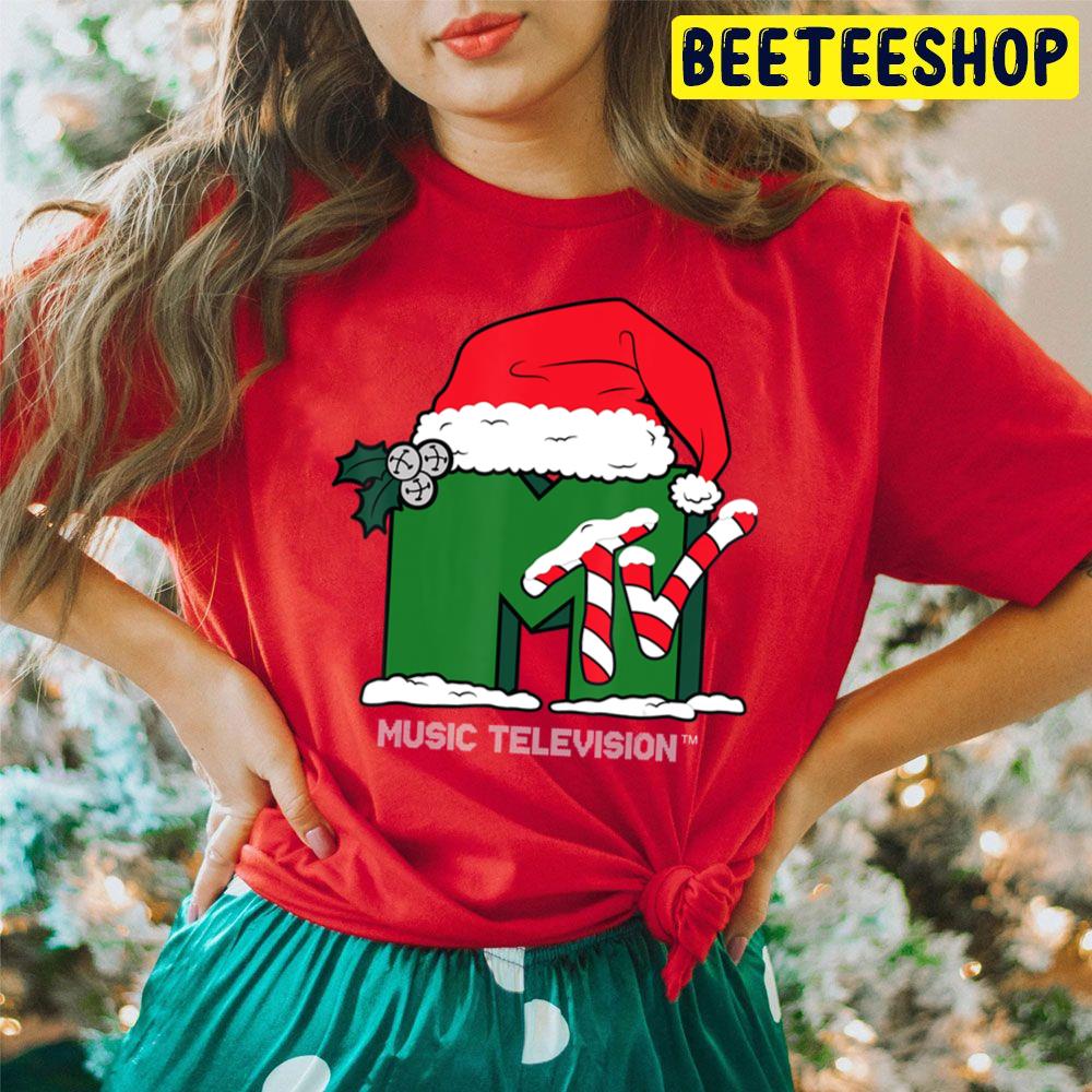 Dear Santa, I Want My Mtv With Santa Hat Christmas Trending Unisex Hoodie Dear Santa, I Want My Mtv With Santa Hat Christmas Trending Unisex Hoodie