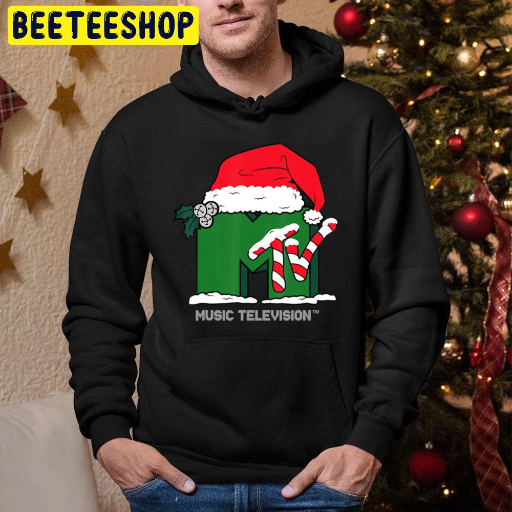 Dear Santa, I Want My Mtv With Santa Hat Christmas Trending Unisex Hoodie Dear Santa, I Want My Mtv With Santa Hat Christmas Trending Unisex Hoodie