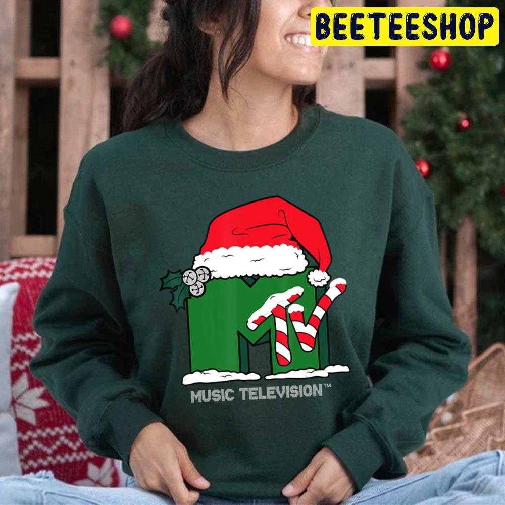 Dear Santa, I Want My Mtv With Santa Hat Christmas Trending Unisex Hoodie Dear Santa, I Want My Mtv With Santa Hat Christmas Trending Unisex Hoodie
