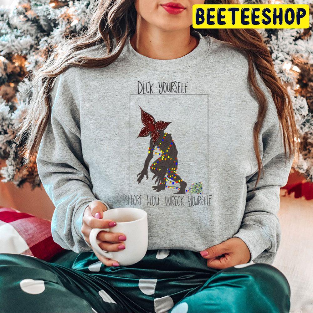 Deck Yourself Before You Wreck Youself Demogorgon Trending Unisex Hoodie Deck Yourself Before You Wreck Youself Demogorgon Trending Unisex Hoodie