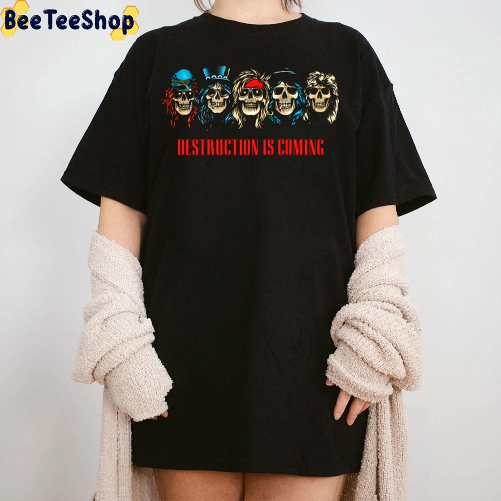Destruction Is Coming G N R Merch Vintage Retro Trending Unisex Sweatshirt Destruction Is Coming G N R Merch Vintage Retro Trending Unisex Sweatshirt