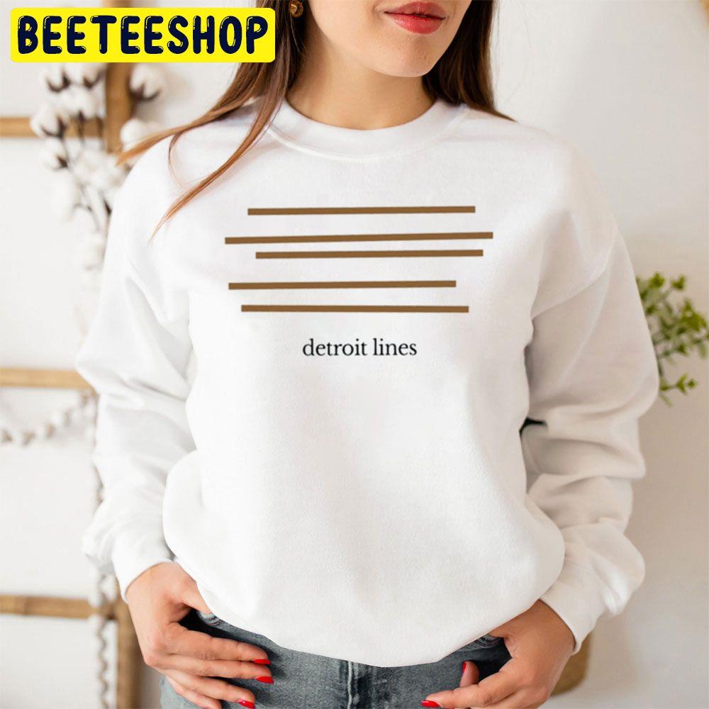 Detroit Lines Trending Unisex Sweatshirt Detroit Lines Trending Unisex Sweatshirt