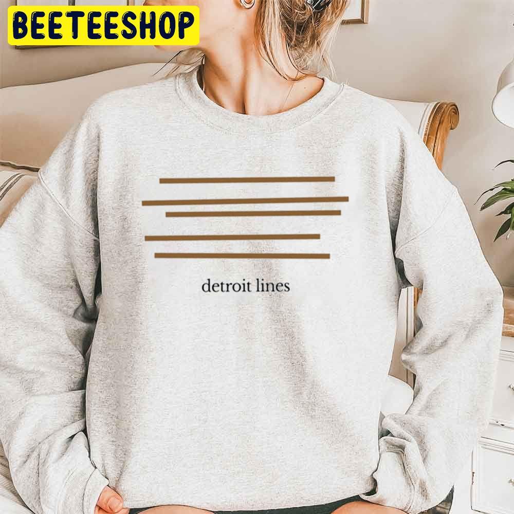 Detroit Lines Trending Unisex Sweatshirt Detroit Lines Trending Unisex Sweatshirt