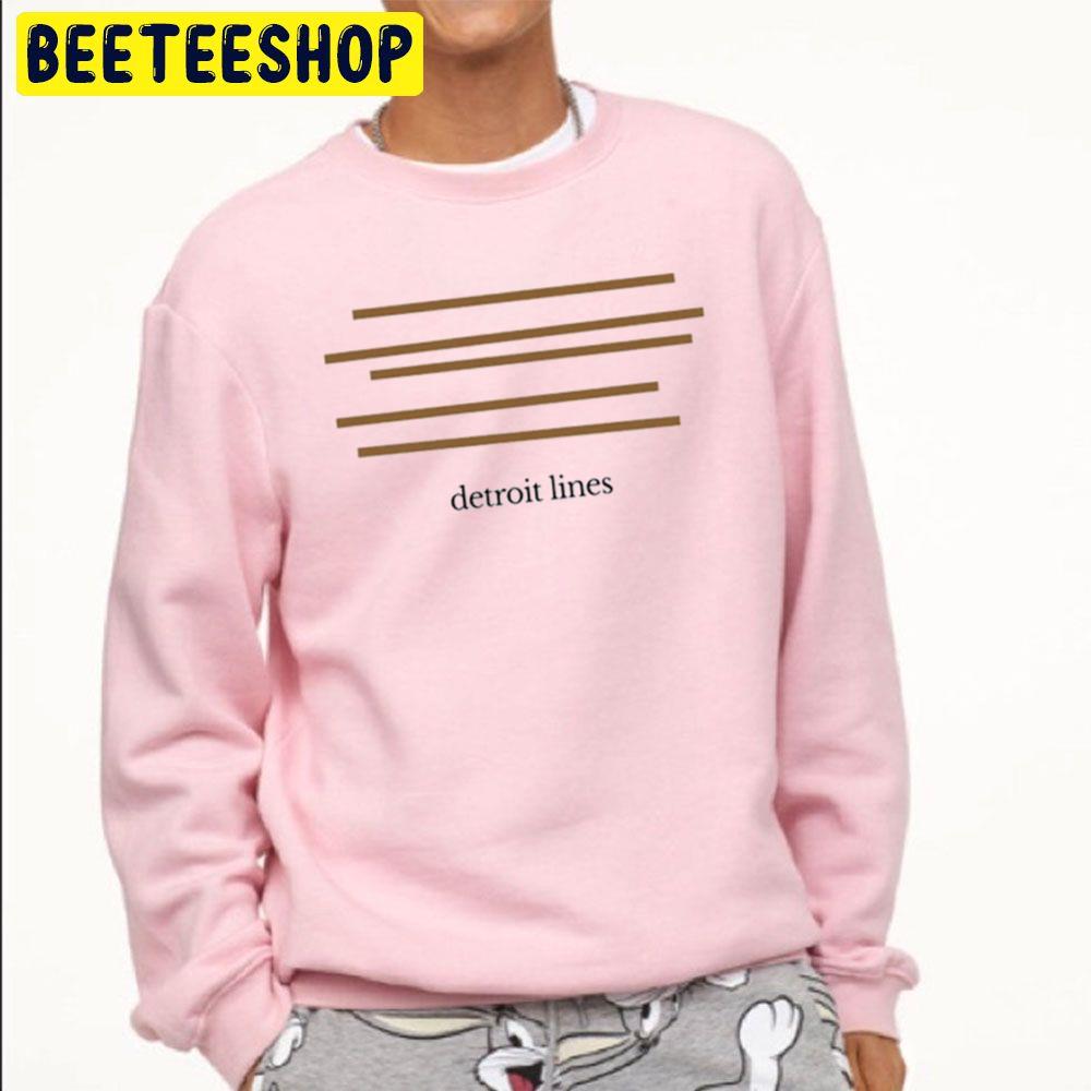 Detroit Lines Trending Unisex Sweatshirt Detroit Lines Trending Unisex Sweatshirt
