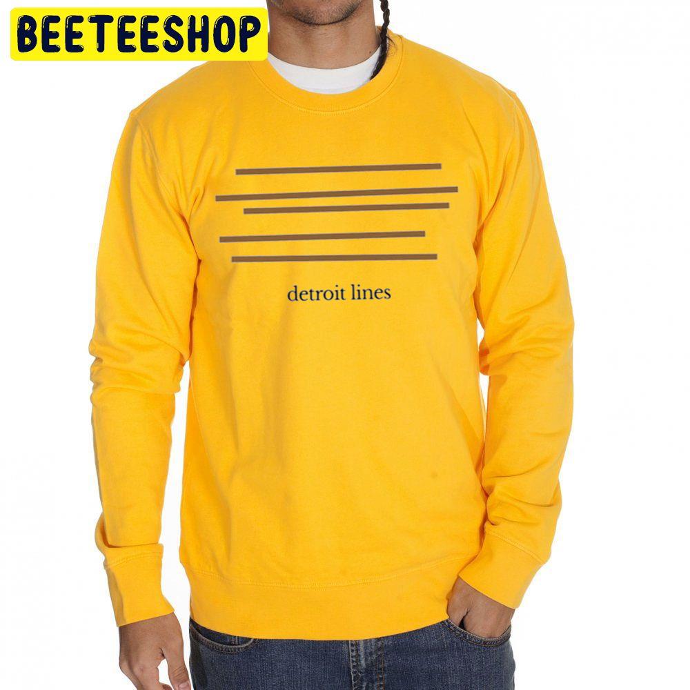 Detroit Lines Trending Unisex Sweatshirt Detroit Lines Trending Unisex Sweatshirt