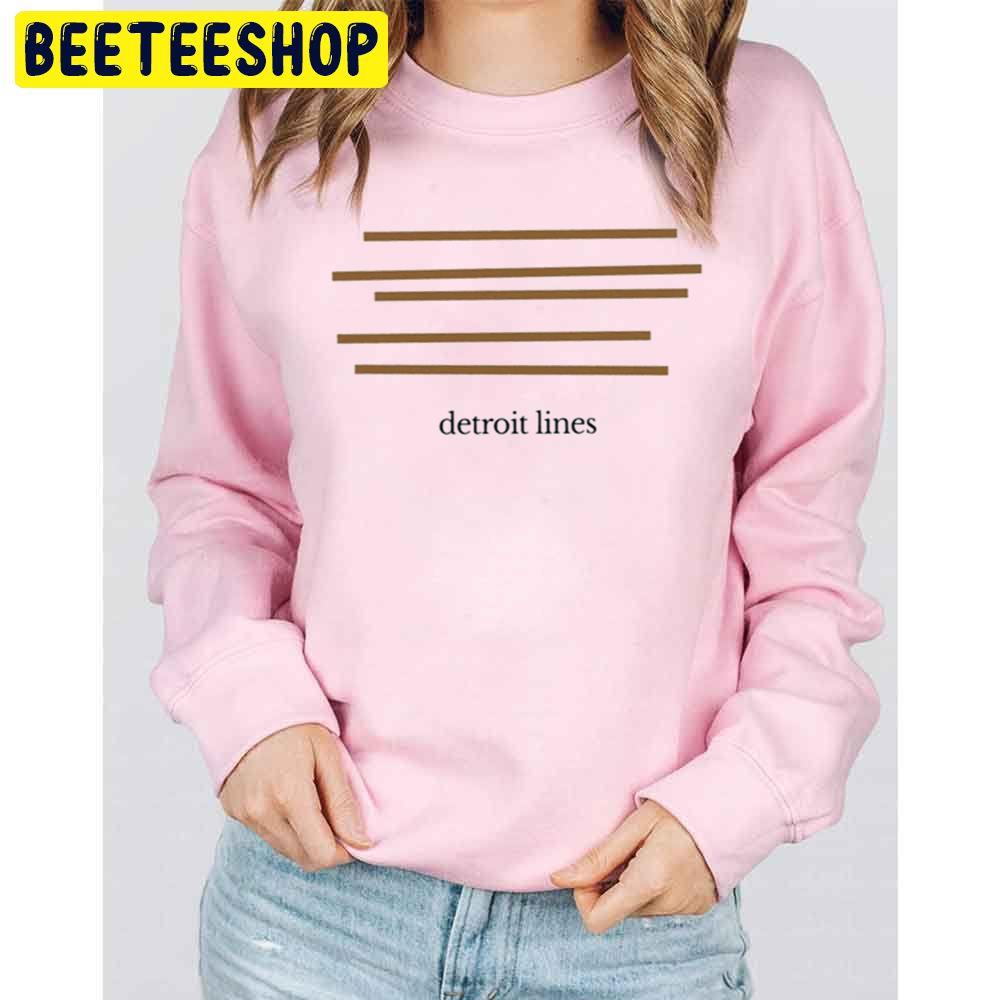 Detroit Lines Trending Unisex Sweatshirt Detroit Lines Trending Unisex Sweatshirt