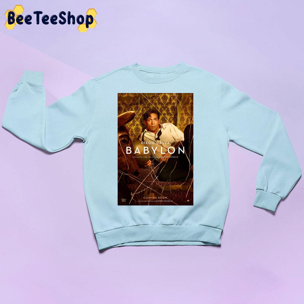 Diego Calva Babylon 2022 Movie Trending Unisex Sweatshirt Diego Calva Babylon 2022 Movie Trending Unisex Sweatshirt