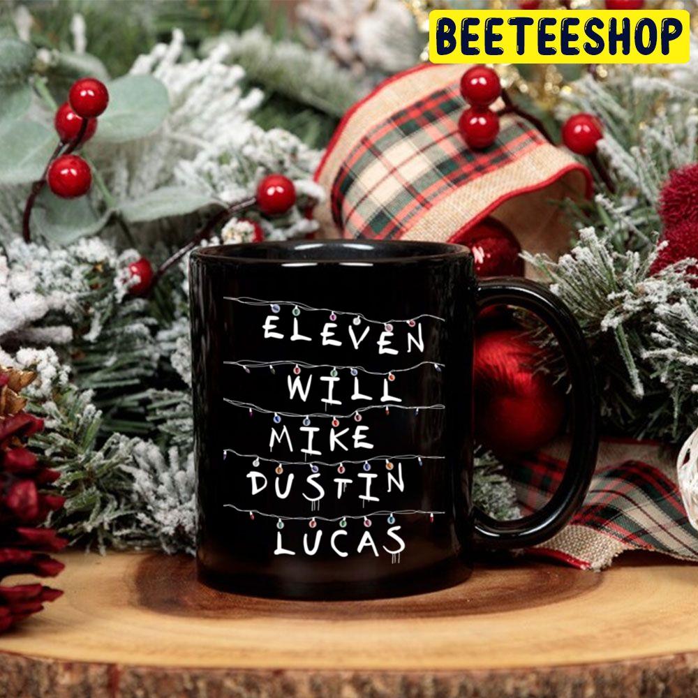 Eleven Will Mike Dustin Lucas Stranger Things Trending Unisex Hoodie Eleven Will Mike Dustin Lucas Stranger Things Trending Unisex Hoodie