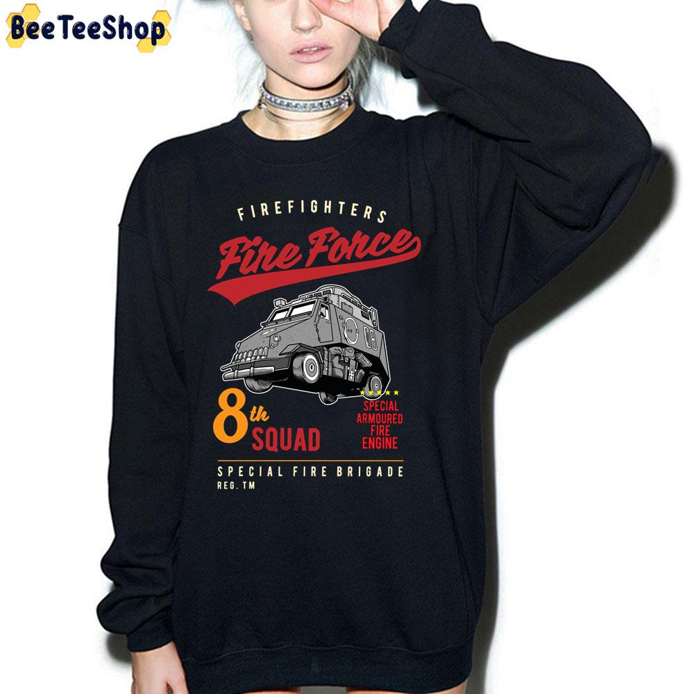 Enen No Shouboutai 8th Squad Trending Unisex Sweatshirt Enen No Shouboutai 8th Squad Trending Unisex Sweatshirt