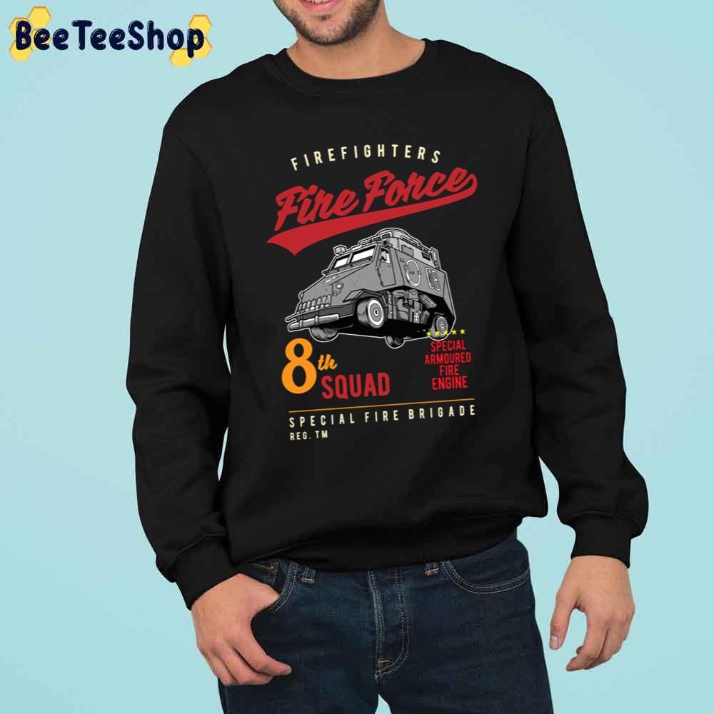 Enen No Shouboutai 8th Squad Trending Unisex Sweatshirt Enen No Shouboutai 8th Squad Trending Unisex Sweatshirt