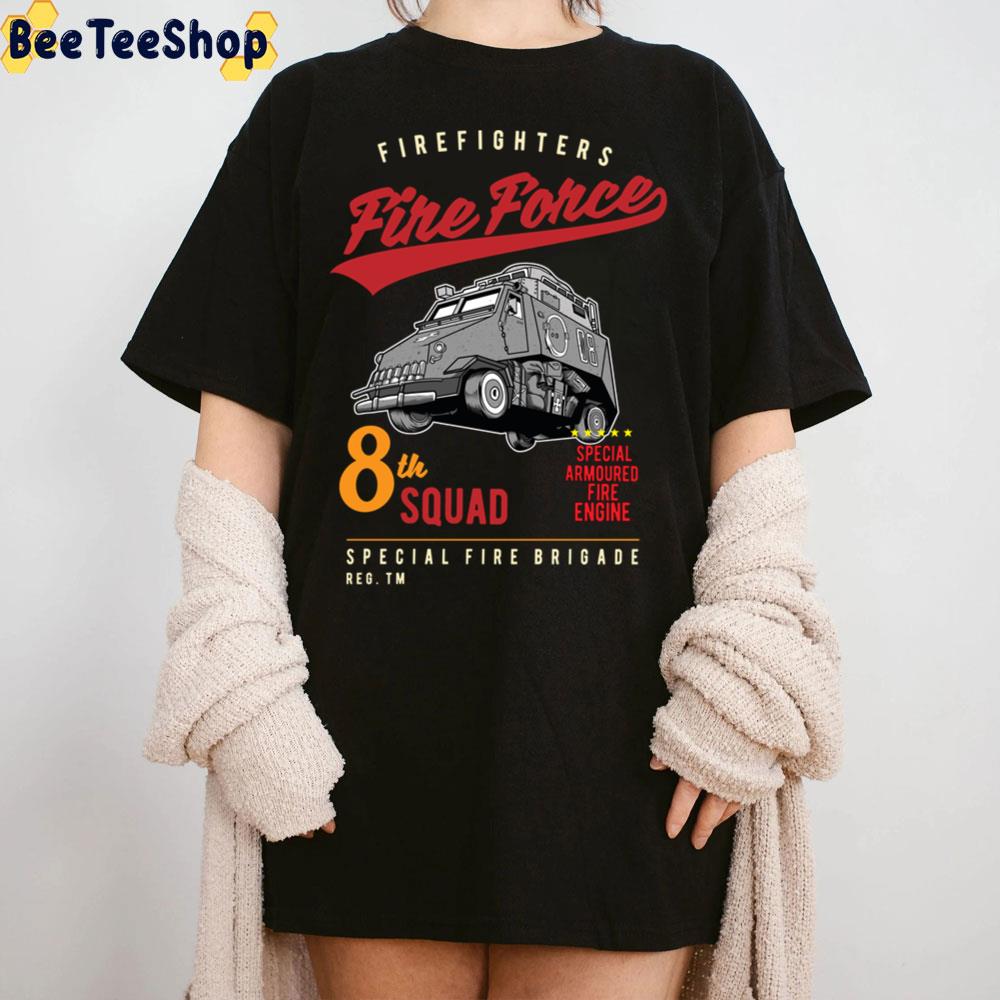 Enen No Shouboutai 8th Squad Trending Unisex Sweatshirt Enen No Shouboutai 8th Squad Trending Unisex Sweatshirt