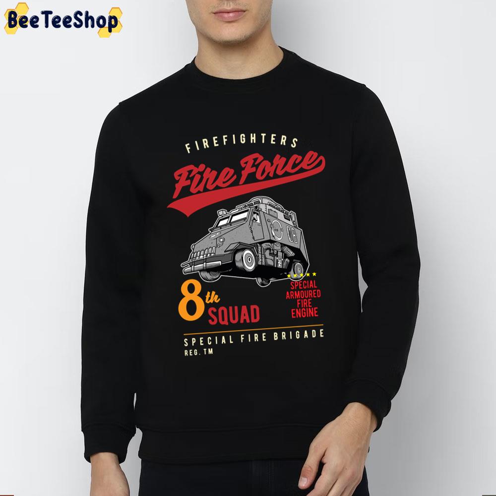Enen No Shouboutai 8th Squad Trending Unisex Sweatshirt Enen No Shouboutai 8th Squad Trending Unisex Sweatshirt