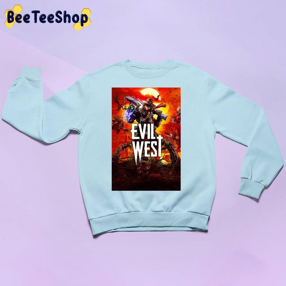 Evil West Game 2022 Trending Unisex Sweatshirt Evil West Game 2022 Trending Unisex Sweatshirt