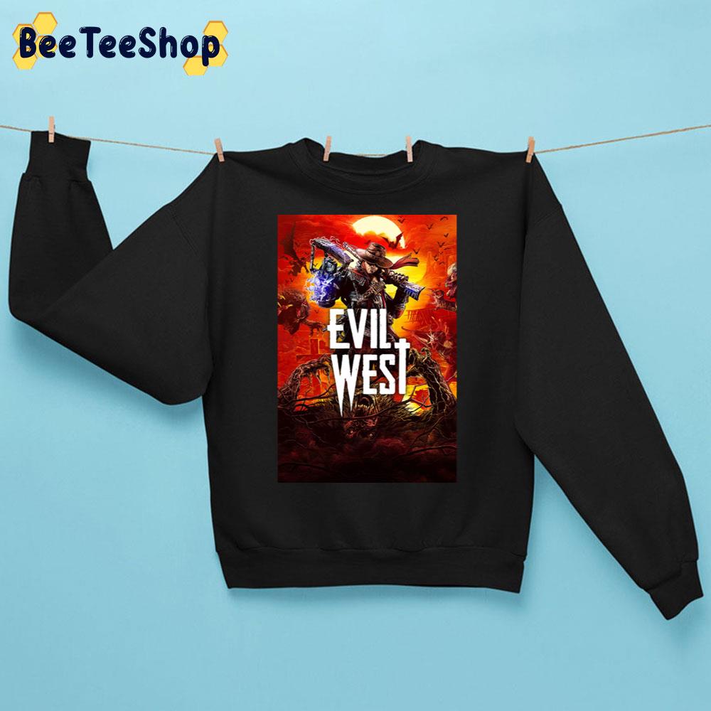 Evil West Game 2022 Trending Unisex Sweatshirt Evil West Game 2022 Trending Unisex Sweatshirt
