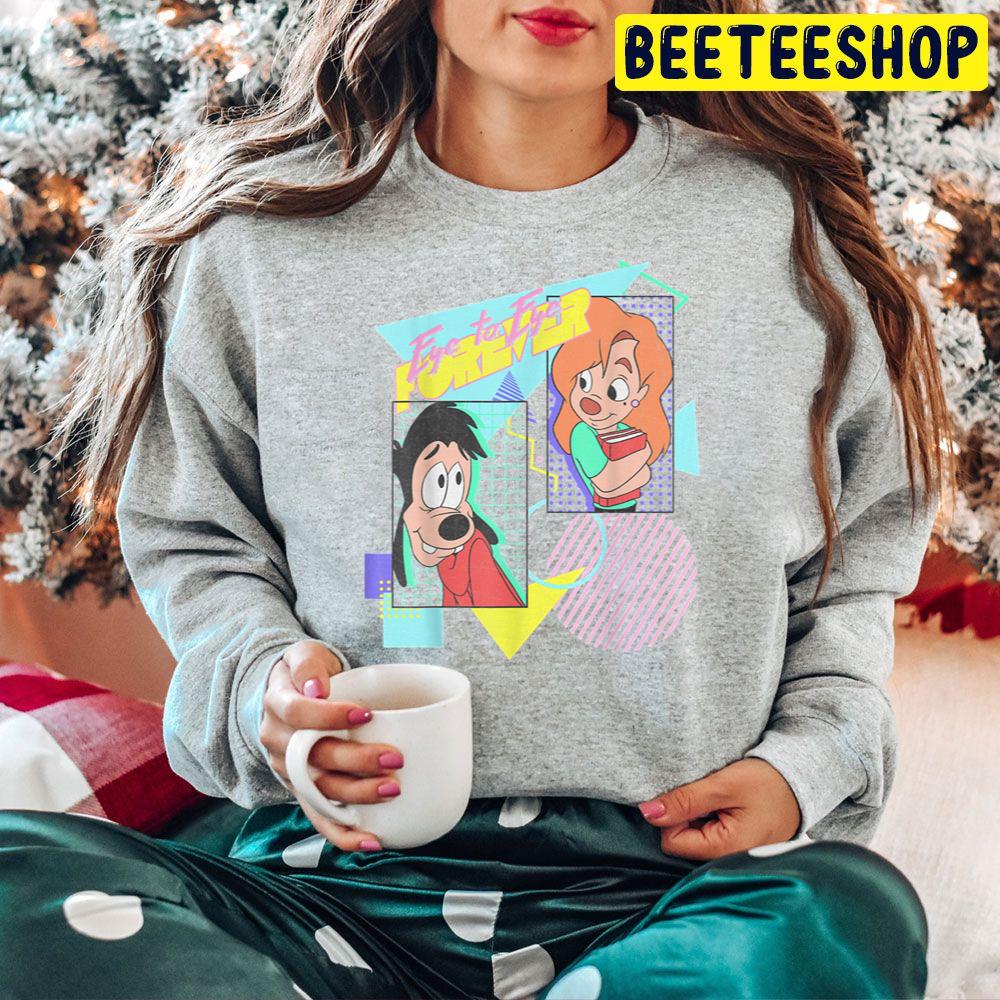 Eye To Eye Forever A Goofy Movie Max Roxanne Trending Unisex Hoodie Eye To Eye Forever A Goofy Movie Max Roxanne Trending Unisex Hoodie