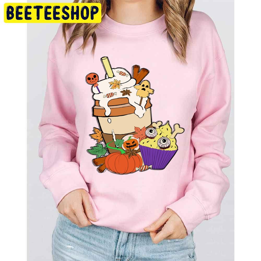 Fall Coffee Lover Pumpkin Spice Thanksgiving Trending Unisex Sweatshirt Fall Coffee Lover Pumpkin Spice Thanksgiving Trending Unisex Sweatshirt