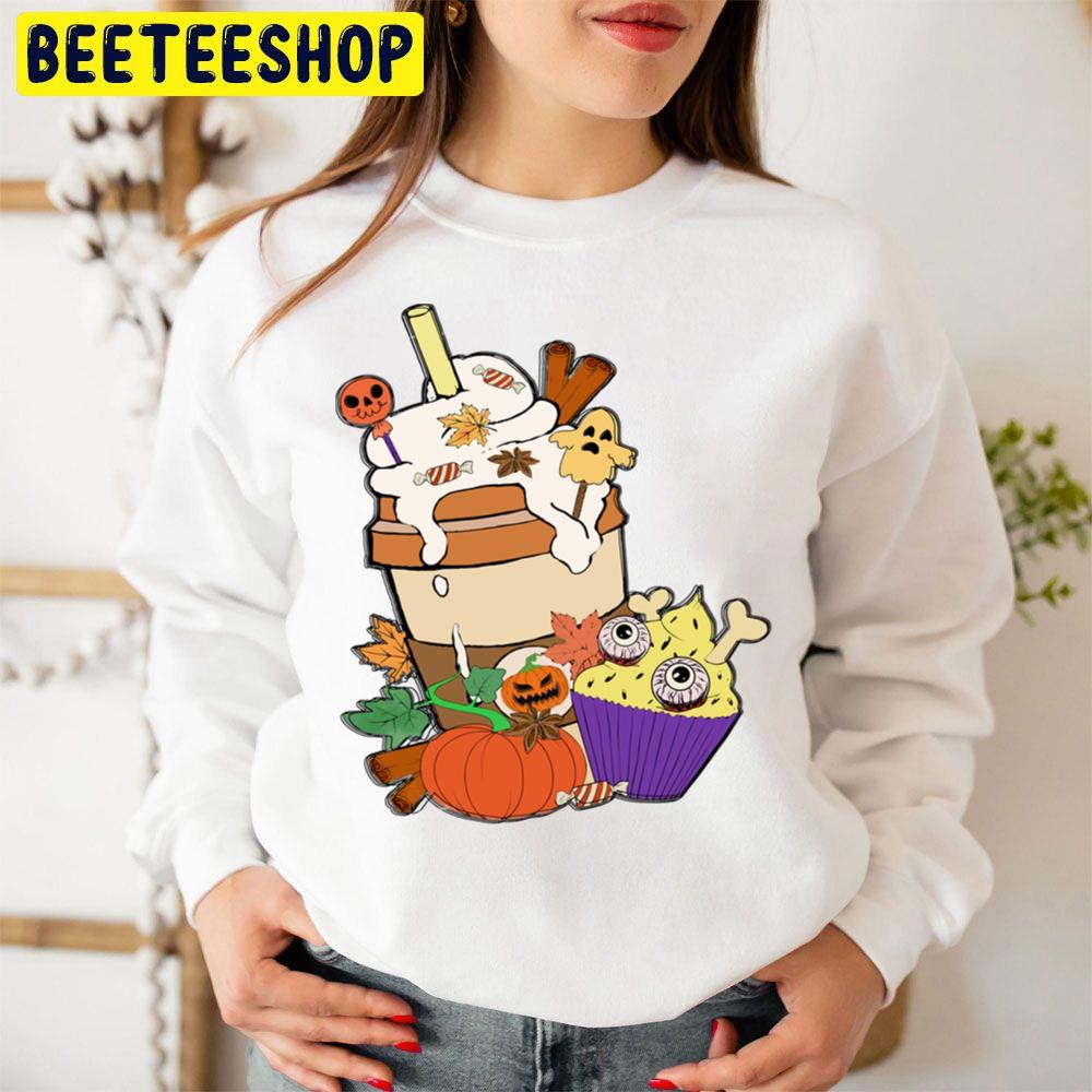 Fall Coffee Lover Pumpkin Spice Thanksgiving Trending Unisex Sweatshirt Fall Coffee Lover Pumpkin Spice Thanksgiving Trending Unisex Sweatshirt