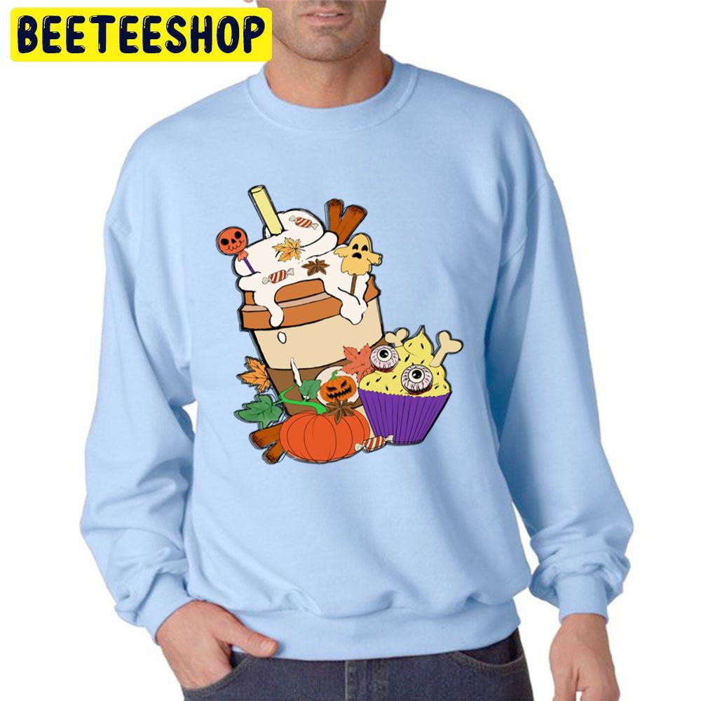 Fall Coffee Lover Pumpkin Spice Thanksgiving Trending Unisex Sweatshirt Fall Coffee Lover Pumpkin Spice Thanksgiving Trending Unisex Sweatshirt