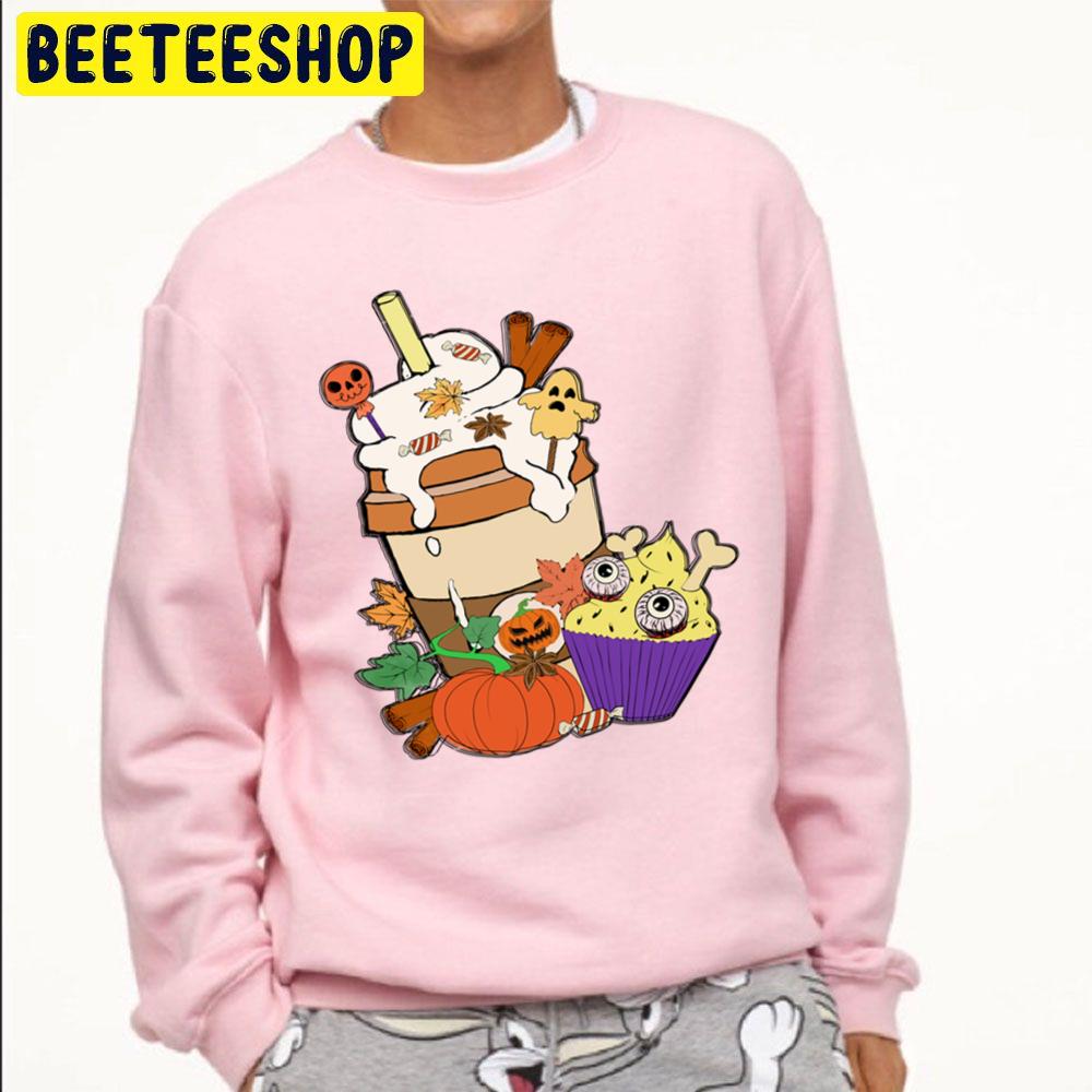 Fall Coffee Lover Pumpkin Spice Thanksgiving Trending Unisex Sweatshirt Fall Coffee Lover Pumpkin Spice Thanksgiving Trending Unisex Sweatshirt