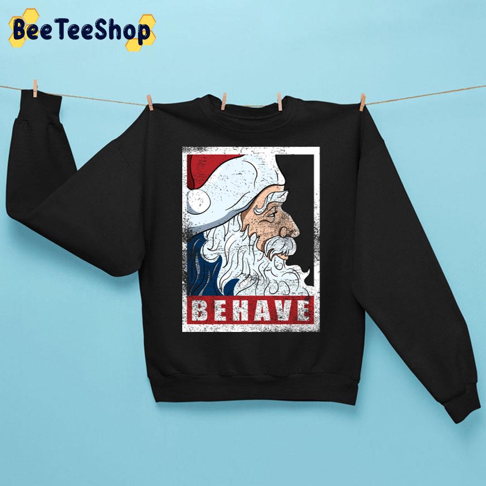 Fanart Behave Santa Clau Christmas Trending Unisex Sweatshirt Fanart Behave Santa Clau Christmas Trending Unisex Sweatshirt