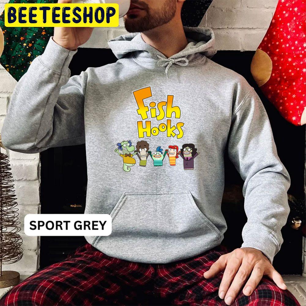 Fish Hooks Family Trending Unisex Hoodie Fish Hooks Family Trending Unisex Hoodie