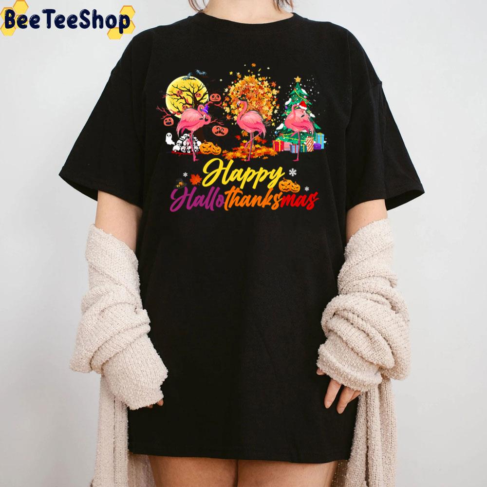 Flamingo Halloween Merry Christmas Trending Unisex Sweatshirt Flamingo Halloween Merry Christmas Trending Unisex Sweatshirt