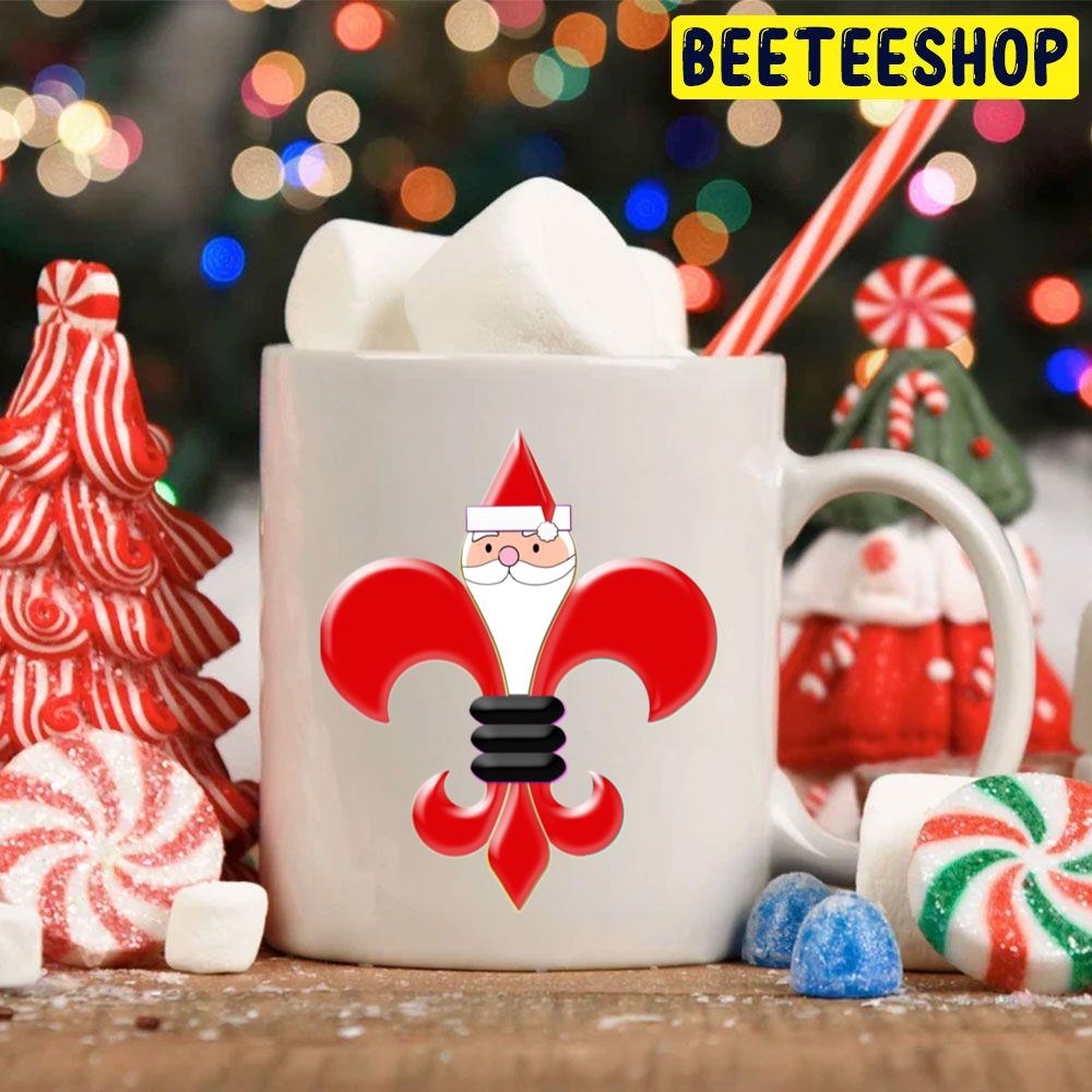 Fleur De Lis Santa Claus San Francisco Giants Baseball Christmas Trending Unisex Hoodie Fleur De Lis Santa Claus San Francisco Giants Baseball Christmas Trending Unisex Hoodie