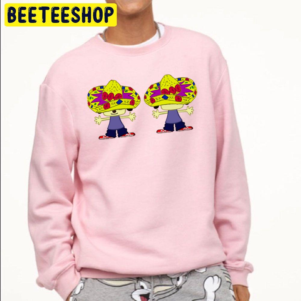 Font And Back Parappa The Rapper Game Trending Unisex Sweatshirt Font And Back Parappa The Rapper Game Trending Unisex Sweatshirt