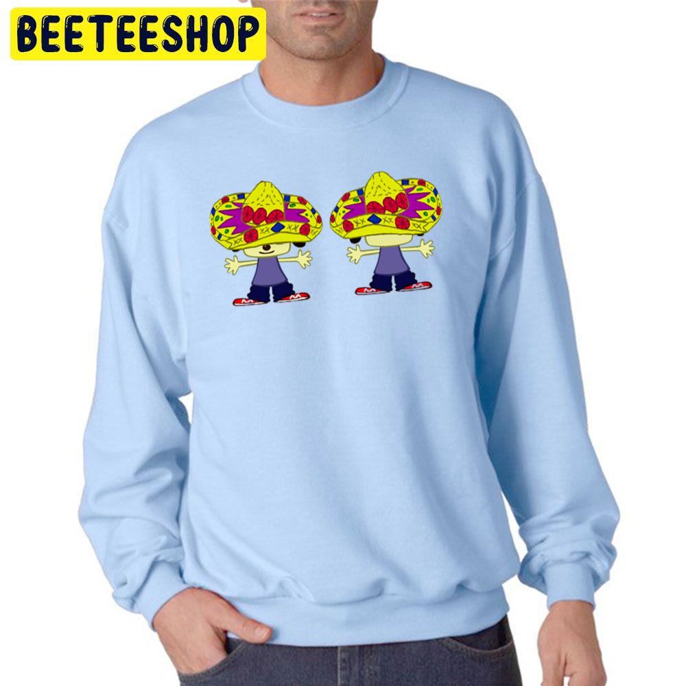 Font And Back Parappa The Rapper Game Trending Unisex Sweatshirt Font And Back Parappa The Rapper Game Trending Unisex Sweatshirt