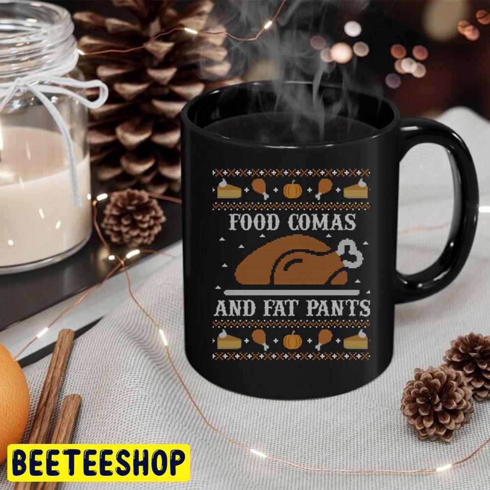 Food Comas And Fat Pants Thanksgiving Knit Pattern Trending Unisex Hoodie Food Comas And Fat Pants Thanksgiving Knit Pattern Trending Unisex Hoodie