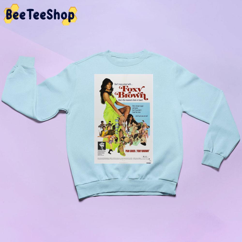 Foxy Brown Pam Grier Trending Unisex Sweatshirt Foxy Brown Pam Grier Trending Unisex Sweatshirt