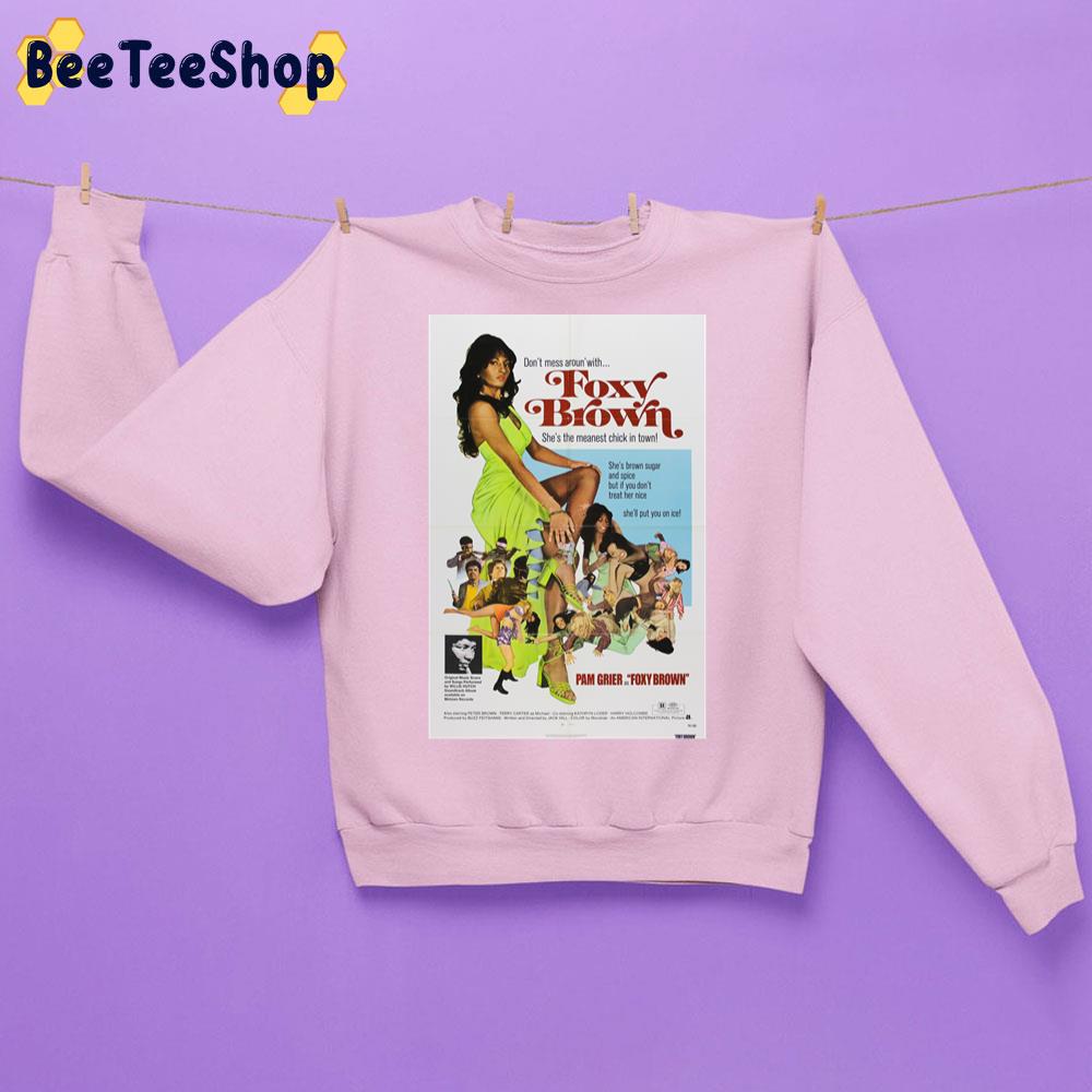 Foxy Brown Pam Grier Trending Unisex Sweatshirt Foxy Brown Pam Grier Trending Unisex Sweatshirt