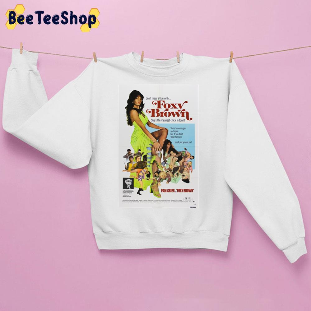 Foxy Brown Pam Grier Trending Unisex Sweatshirt Foxy Brown Pam Grier Trending Unisex Sweatshirt