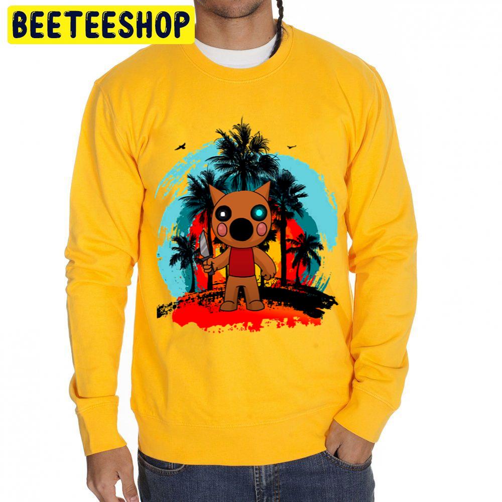 Foxy Tropical Sun Trending Unisex Sweatshirt Foxy Tropical Sun Trending Unisex Sweatshirt
