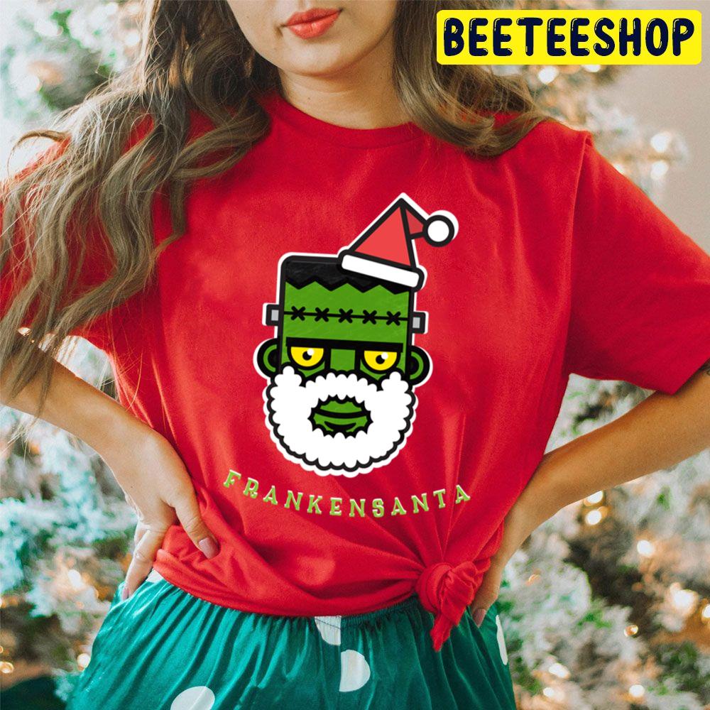 Frankensanta Goth Rocker Christmas Trending Unisex Hoodie Frankensanta Goth Rocker Christmas Trending Unisex Hoodie
