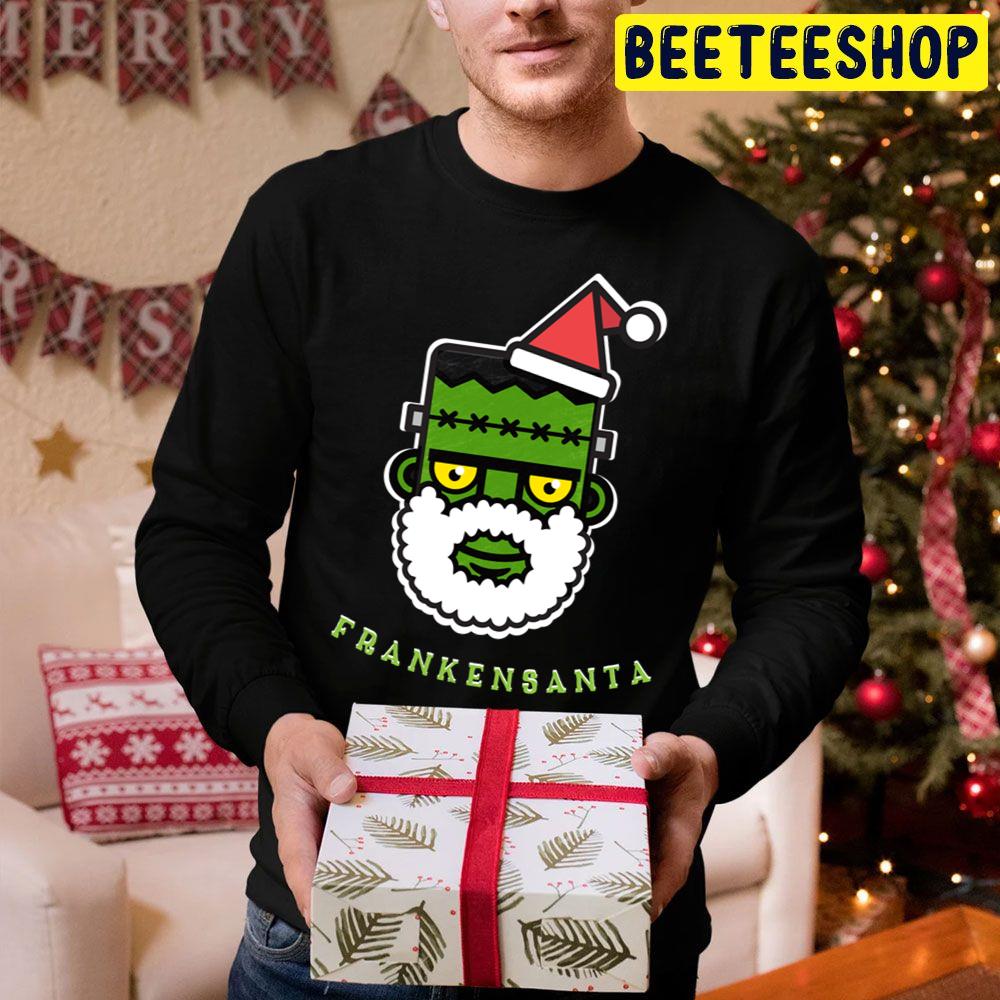 Frankensanta Goth Rocker Christmas Trending Unisex Hoodie Frankensanta Goth Rocker Christmas Trending Unisex Hoodie