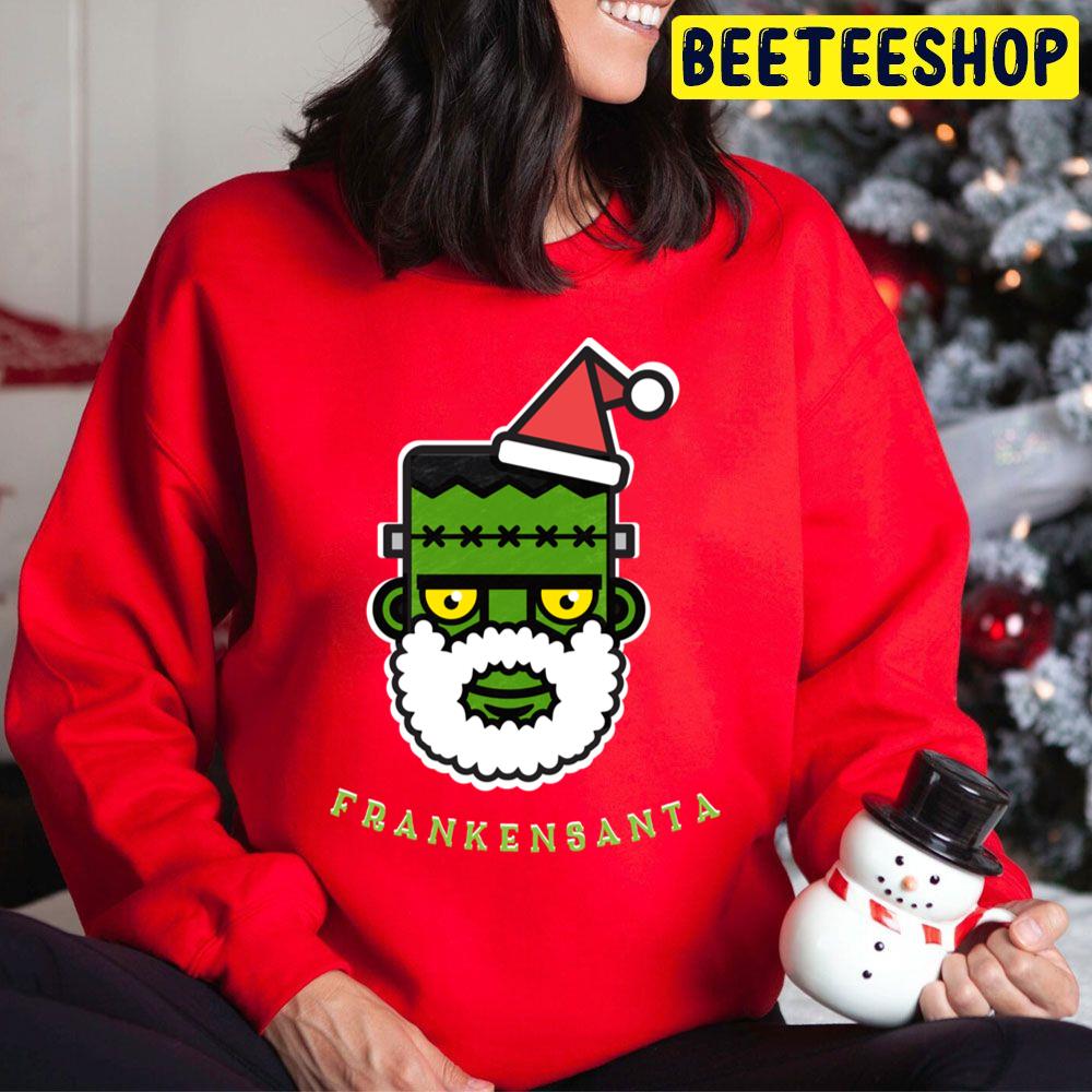 Frankensanta Goth Rocker Christmas Trending Unisex Hoodie Frankensanta Goth Rocker Christmas Trending Unisex Hoodie