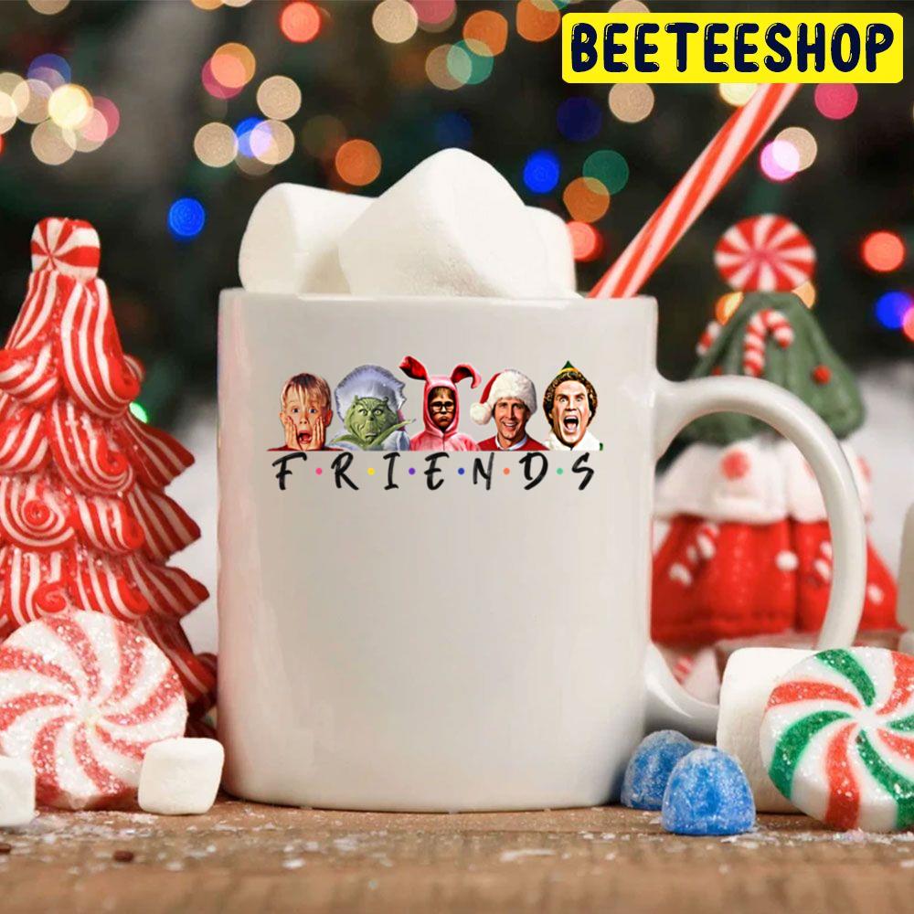 Friends Christmas Movie Character Trending Unisex Hoodie Friends Christmas Movie Character Trending Unisex Hoodie
