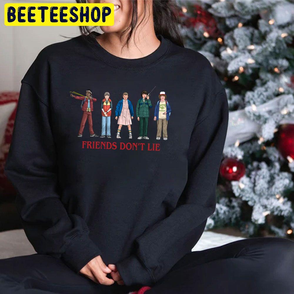 Friends Don't Lie Stranger Things Horror Movie Trending Unisex Hoodie Friends Don't Lie Stranger Things Horror Movie Trending Unisex Hoodie