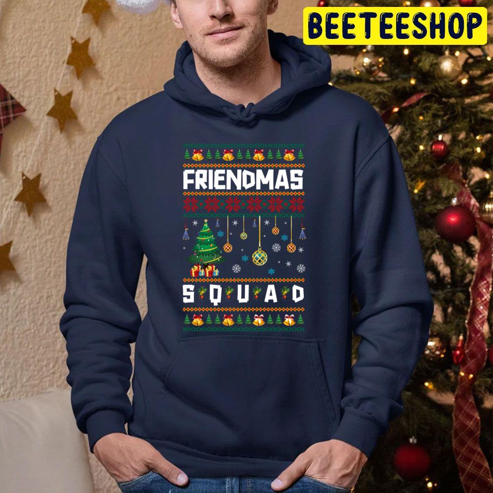 Friendsmas Squad Christmas Trending Unisex Hoodie Friendsmas Squad Christmas Trending Unisex Hoodie
