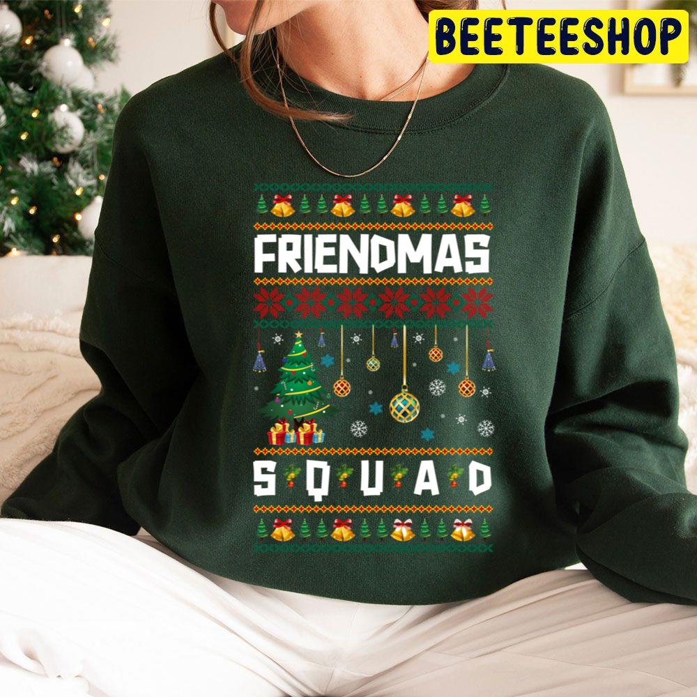 Friendsmas Squad Christmas Trending Unisex Hoodie Friendsmas Squad Christmas Trending Unisex Hoodie