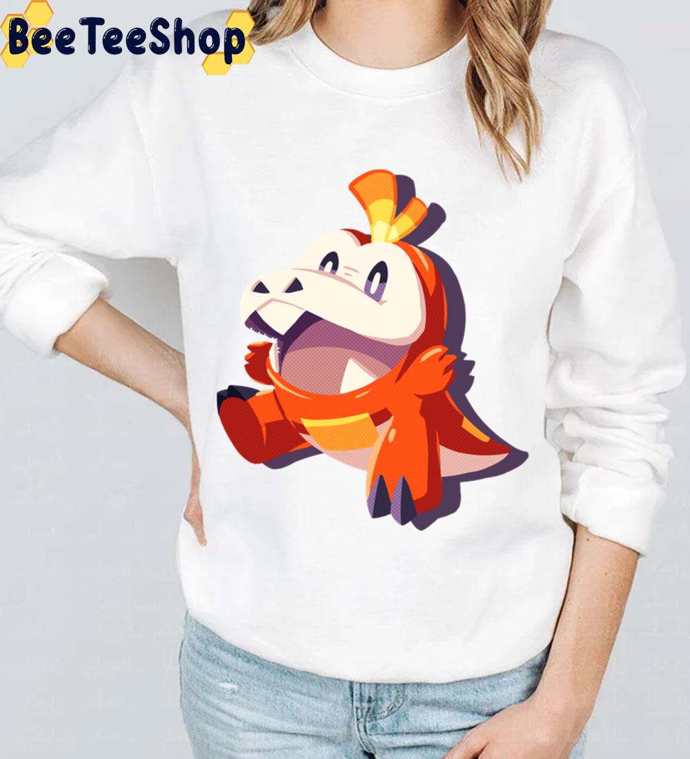 Fuecoco Alligator Of Fire Trending Unisex Sweatshirt Fuecoco Alligator Of Fire Trending Unisex Sweatshirt