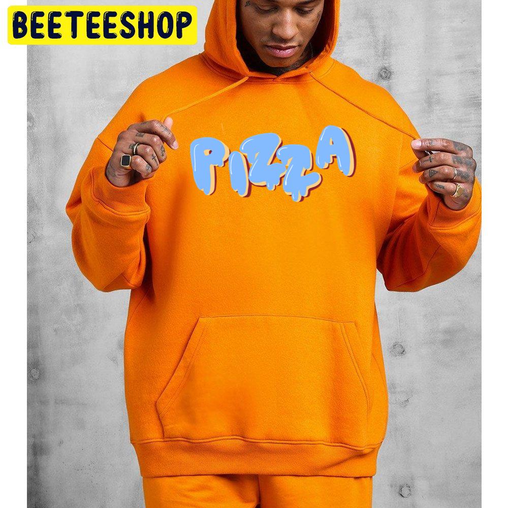 Funny Blue Pizza Trending Unisex Hoodie Funny Blue Pizza Trending Unisex Hoodie