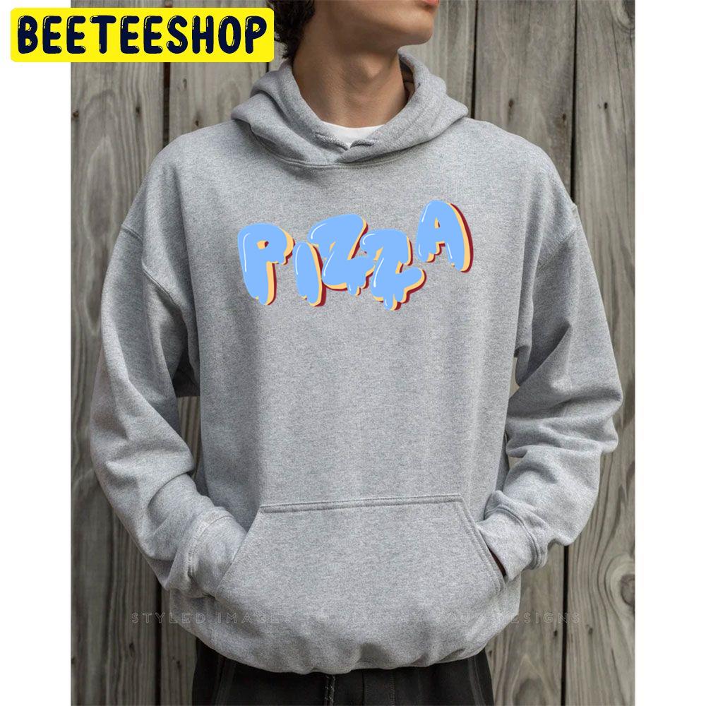 Funny Blue Pizza Trending Unisex Hoodie Funny Blue Pizza Trending Unisex Hoodie