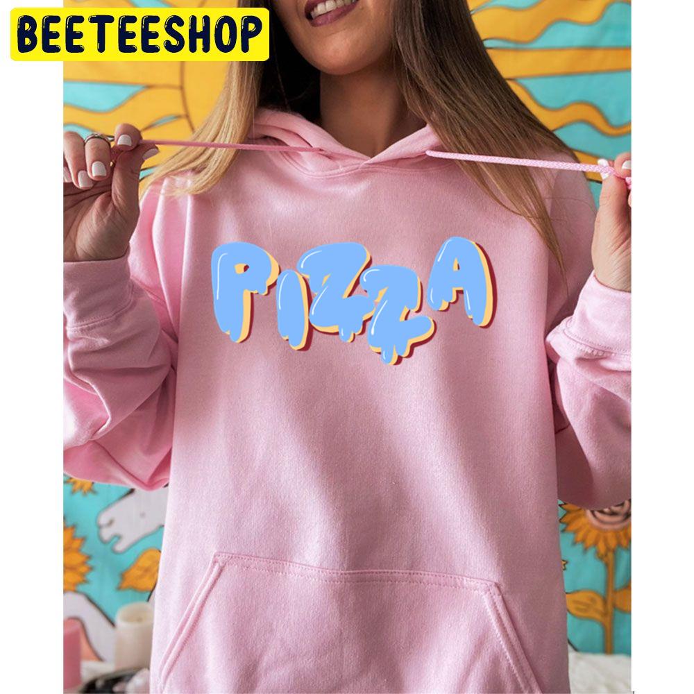 Funny Blue Pizza Trending Unisex Hoodie Funny Blue Pizza Trending Unisex Hoodie