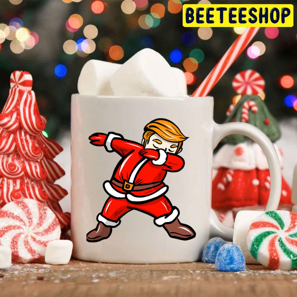 Funny Christmas Trump Santa Dab Trending Unisex Hoodie Funny Christmas Trump Santa Dab Trending Unisex Hoodie