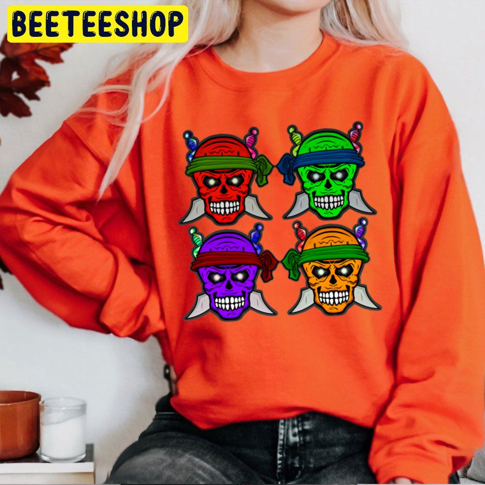 Funny Gaming Noob Halloween Ninja Skulls Trending Unisex Sweatshirt Funny Gaming Noob Halloween Ninja Skulls Trending Unisex Sweatshirt