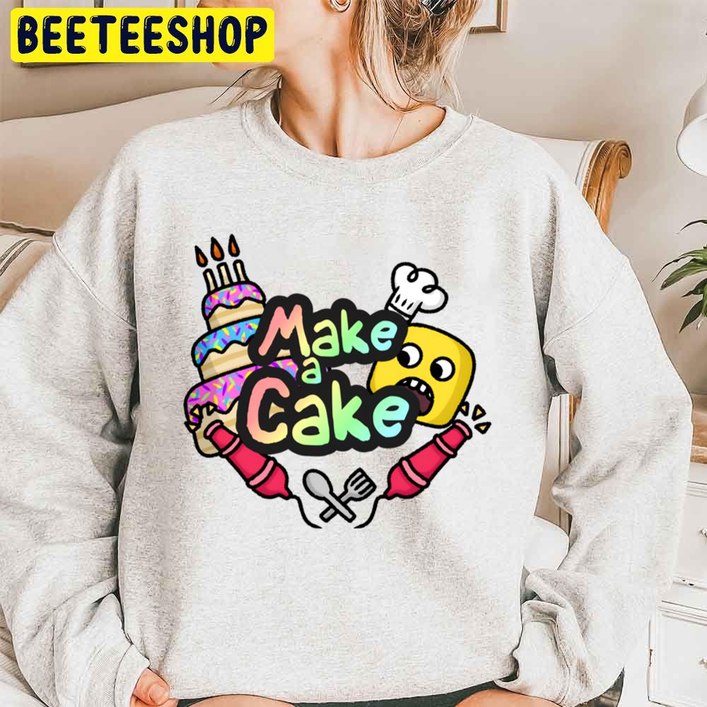 Funny Gaming Noob Make A Cake Trending Unisex Sweatshirt Funny Gaming Noob Make A Cake Trending Unisex Sweatshirt