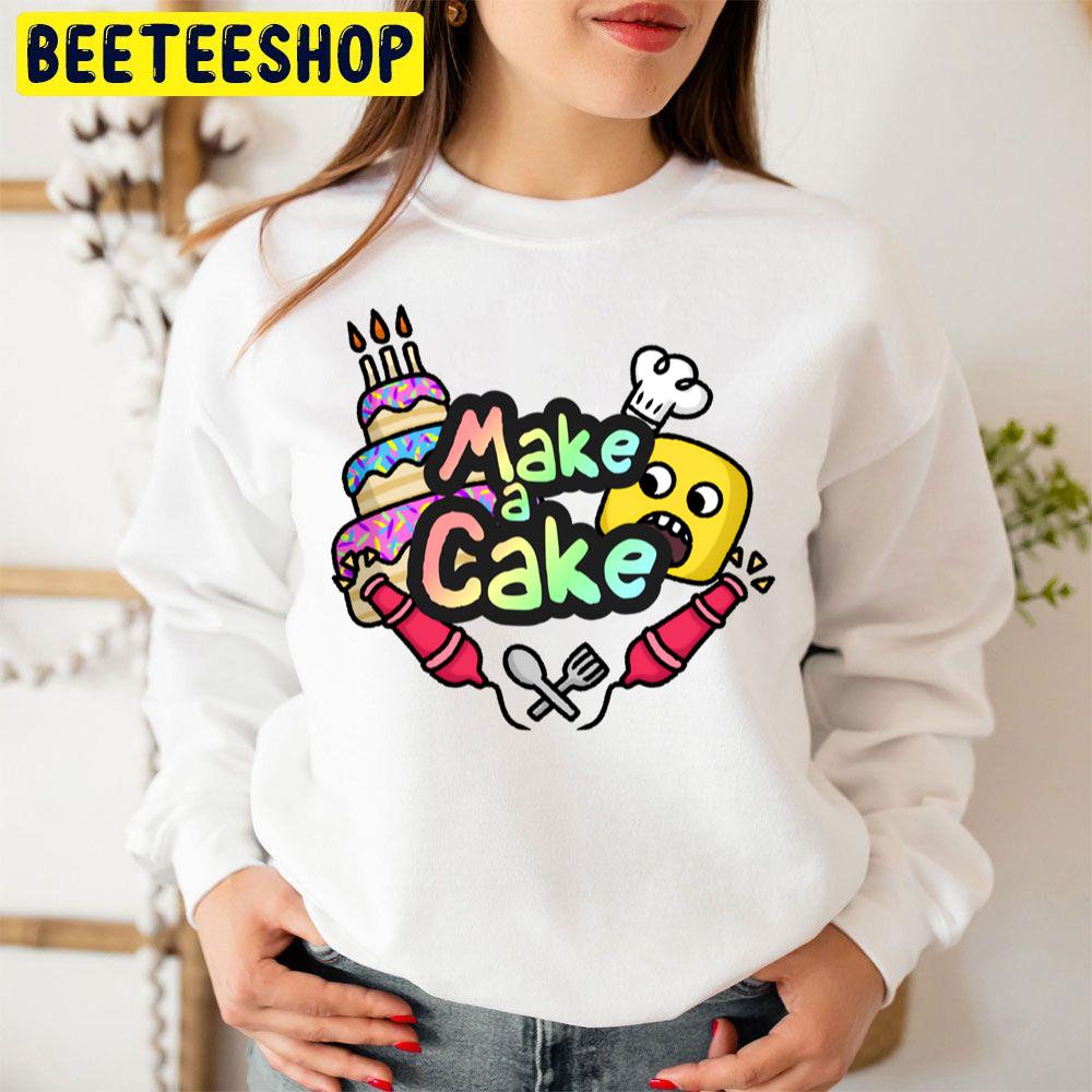 Funny Gaming Noob Make A Cake Trending Unisex Sweatshirt Funny Gaming Noob Make A Cake Trending Unisex Sweatshirt